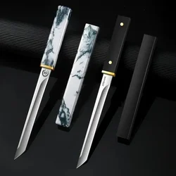 Multifunctional Sharp High Hardness Straight Knife, Home Carry Portable Knife, Fruit Knife TB9195