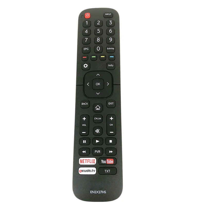 Пульт дистанционного управления EN2X27HS для телевизора HISENSE LEDD50K300P H40M3300 H43M3000 HE43K300UWTS HE49K300UWTS HE50K3300UWTS TV