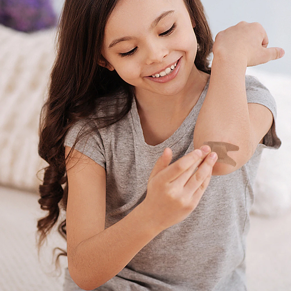 

50pcs Joint Bandages Adhesive Breathable Waterproof Patches for Fingers H-shaped Elastic Fabric Safe Sealing Practical Camping