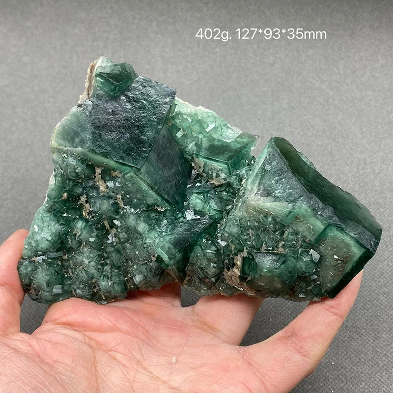 100% Natural green fluorite Mineral specimen cluster Stones and crystals Healing crystal Free shipping
