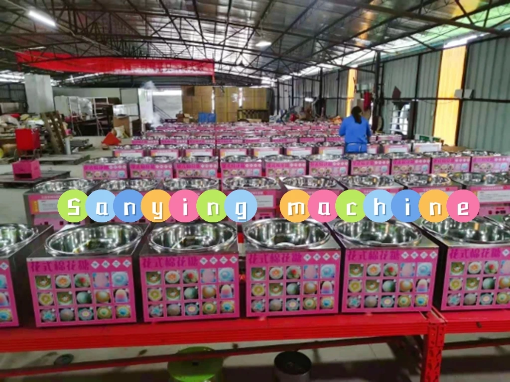 Afbeelding 6: Commerciële suikerspinmachine