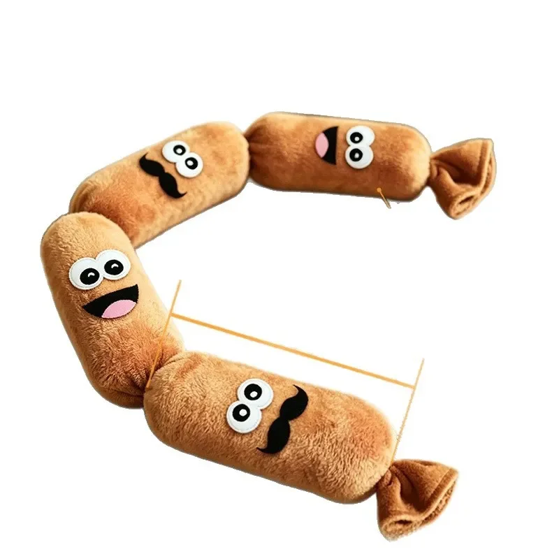 Durable Dog Chew Toy with Squeaker Bite Resistant Puppy Teething Molar Training Pet Supplies for Small Medium Dogs