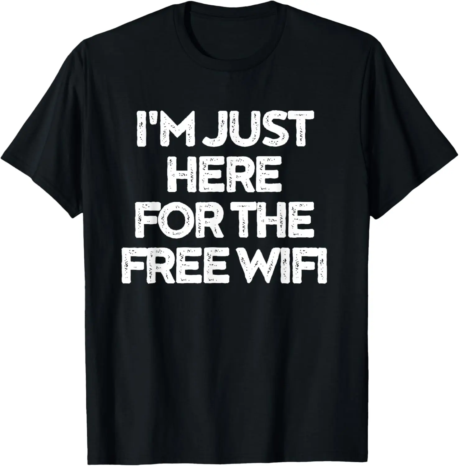 أنا هنا مقابل تي شيرت واي فاي مجاني لمهووس الكمبيوتر #1