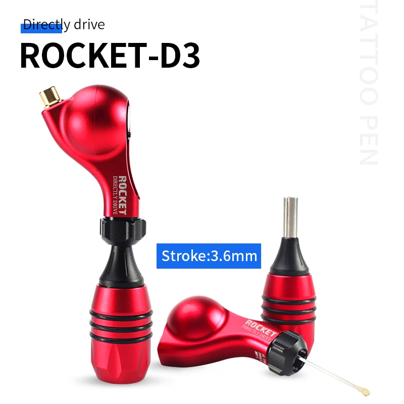 

Ротационная машинка для татуировок ROCKET D3, мощный мотор, ротационная машинка для татуировок Roatry, тату-пистолет