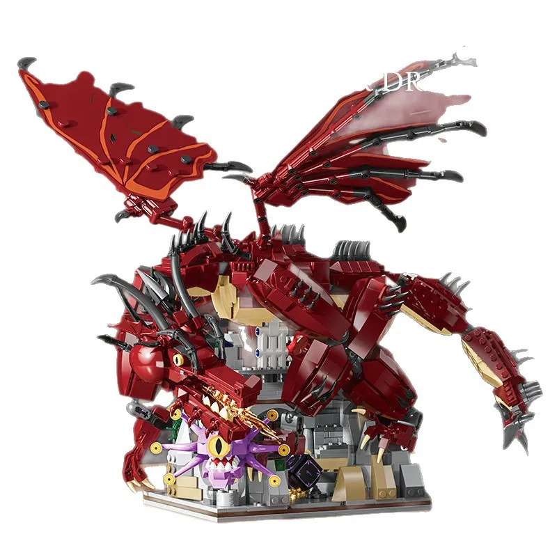 ZY66122 Dungeons & Dragons Bouwstenen Compatibel Mini Deeltjesmodel Educatief Assemblage Speelgoed 1856 st. - afbeelding 2