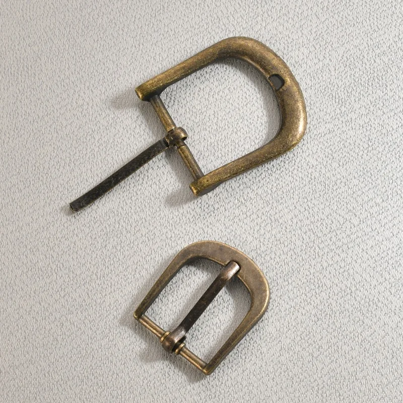 3PCS Metal Bag Belt Buckles Adjust Pin Buckle 20X30mm Slider Clasp Clothes DIY Sewing Accessories Antique Luggage Belt Buckle