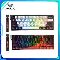 AULA Win60 Win68 HE Magnetic Switch Keyboard 8k Rgb Hot Swap Wired Keyboard 8000Hz Polling Rate RT0.02 For Valorant Gamer Custom