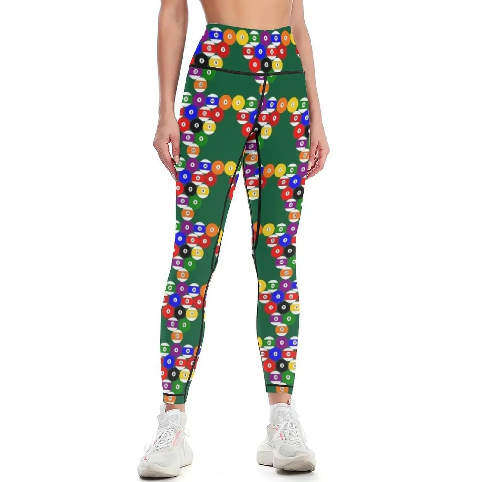 

Eight-ball Rack Leggings Women's high waist Legging sexy woman Women sportwear sports for Womens Leggings