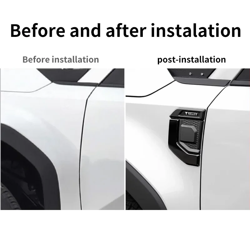 

2pcs Suitable for Toyota Land Cruiser 250 Prado Lc250 2024 2025 Car Side Guard Decoration External Accessories