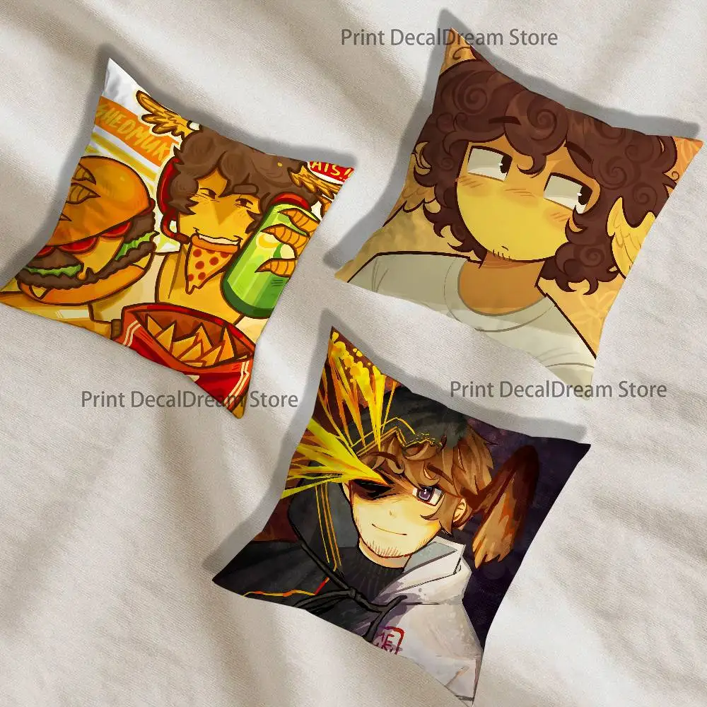 

Shedletsky Fanart Pillow Case Ultra Soft Skin Friendly Fabric Cloud Like Comfort & Concealed Zipper
