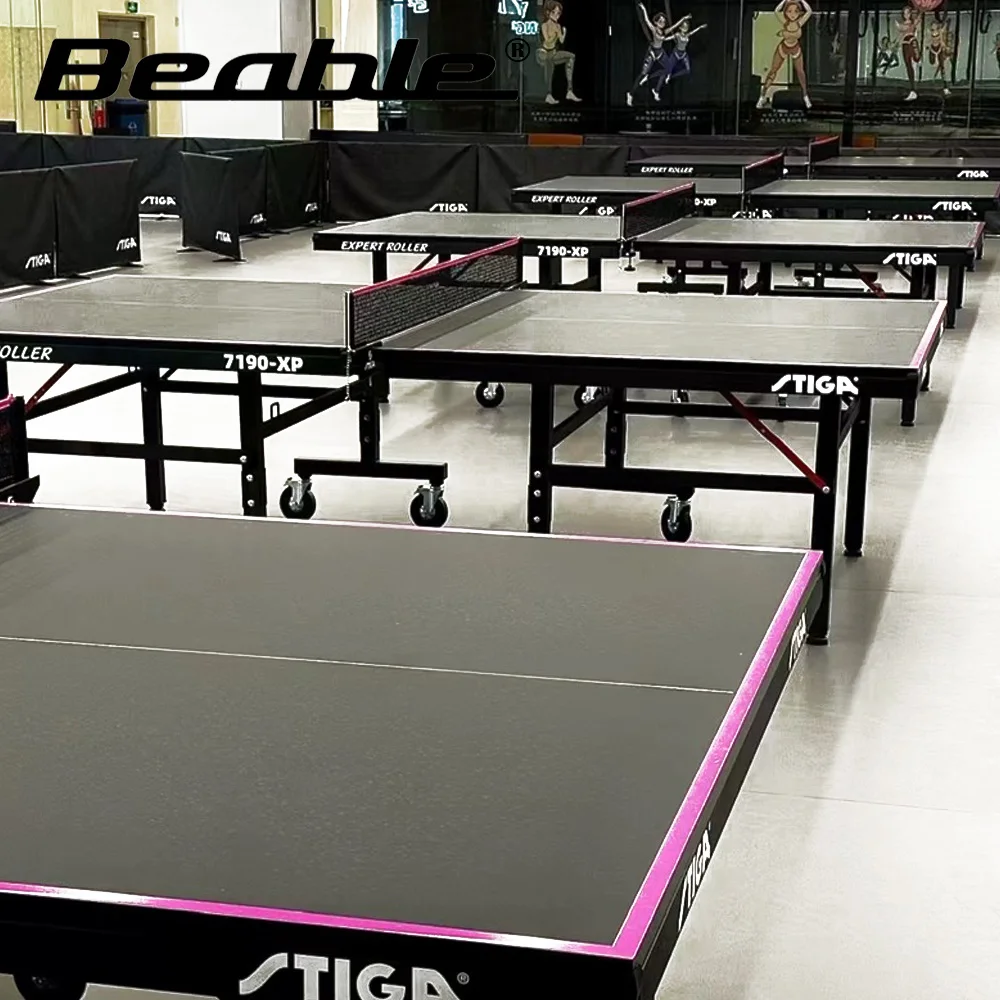 Beable 4.5mm 5.0mm ITTF Approved Ping Pong Sports Flooring Court Mat Table Tennis Floor