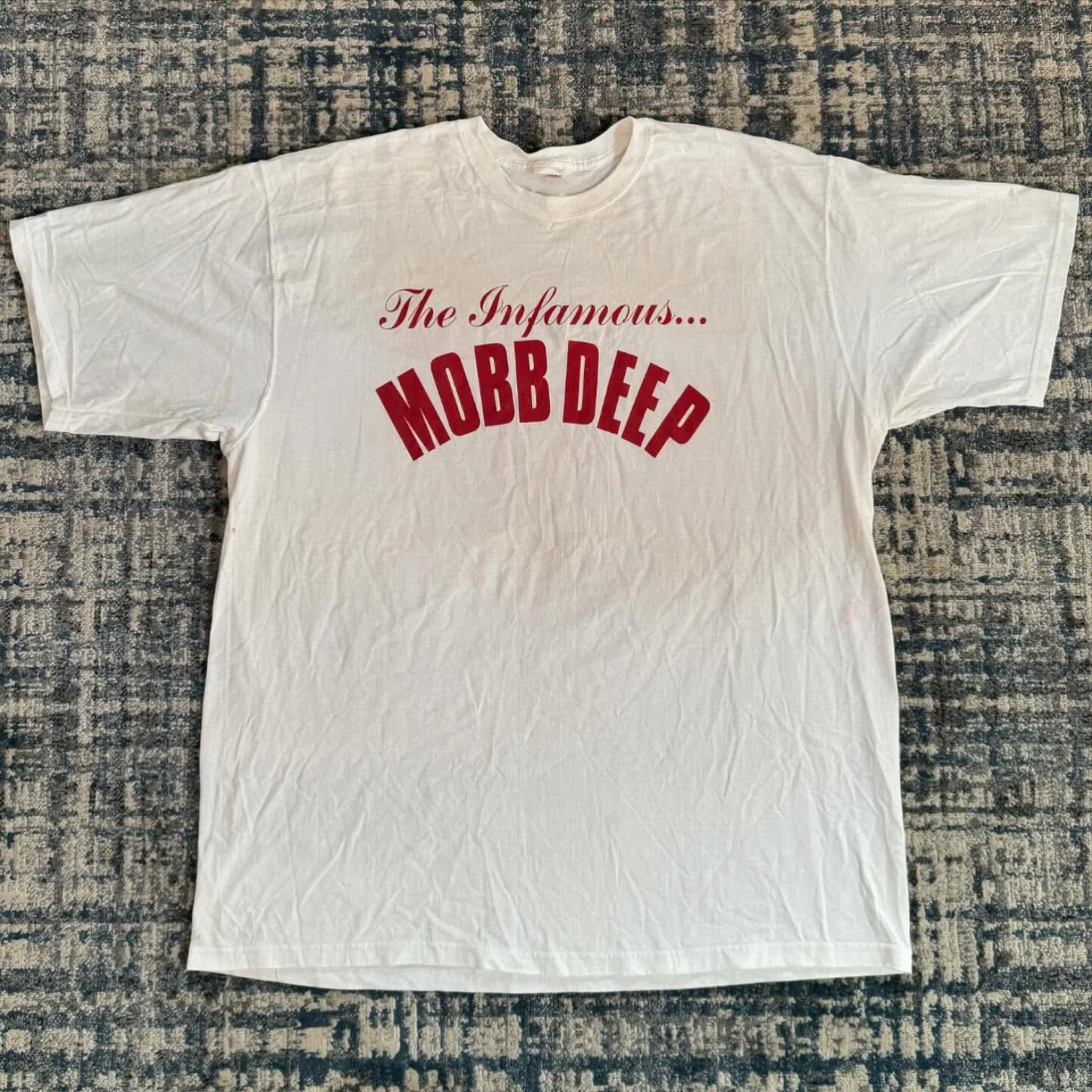 Neutral Retro Hip Hop Style T-Shirt Shoulder Drop Style Half Sleeve Fun Streetwear Cotton Short Sleeve round Neck Letter Pattern