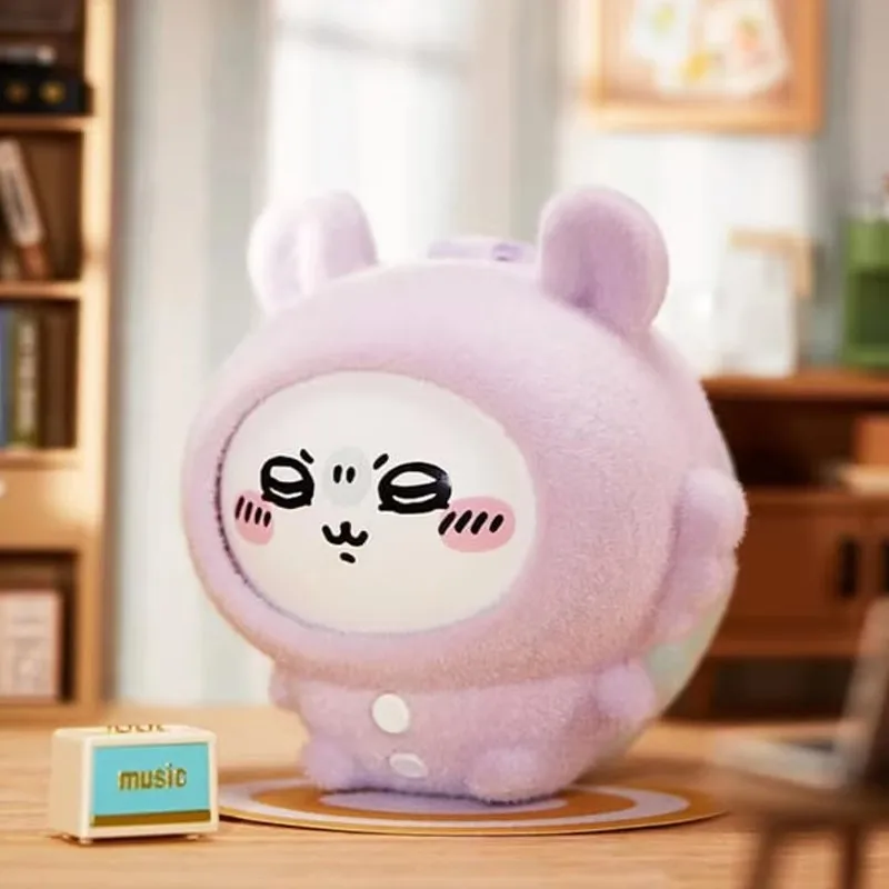 Pigiama serie Chiikawa Scatola cieca che cambia volto Ciondolo in vinile Simpatico sacchetto Giyi appeso Usach Regalo di festa Regalo di compleanno per ragazza