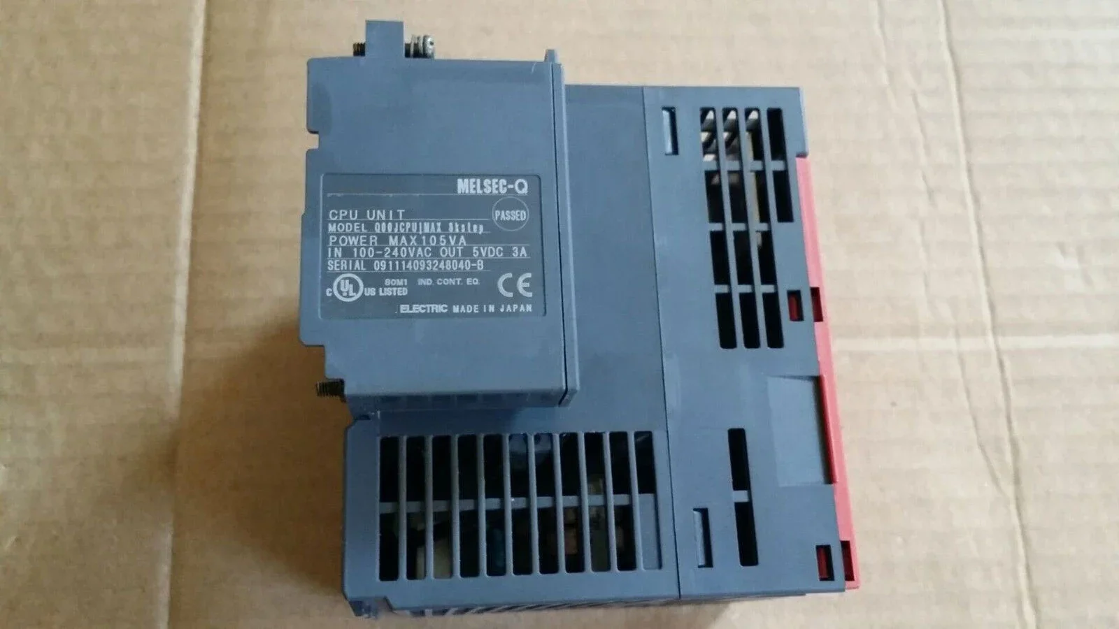 Original PLC Module Q00JCPU Q00JCPU-SET Q00UCPU Q00UJCPU-S8-SET Q00UJCPU-SET Q02PHCPU Q03UDECPU Q03UDVCPU Q13UDVCPU