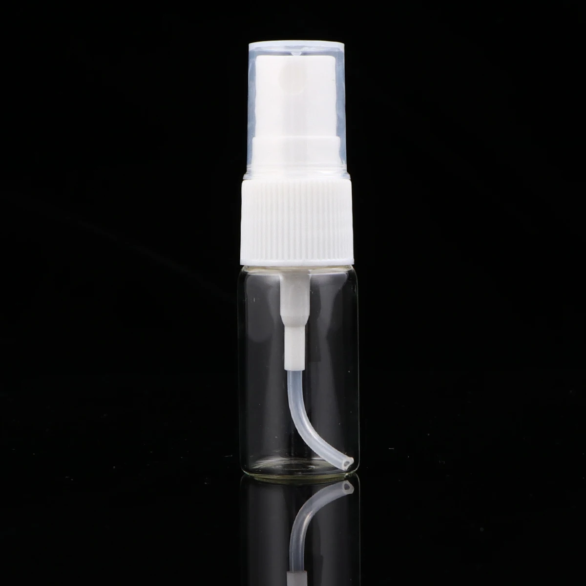 

10pcs Empty Spray Glass Bottles Travel Containers Essential Oil Mini Size Leak Proof Durable Plastic Fine Bottle For Daily Use