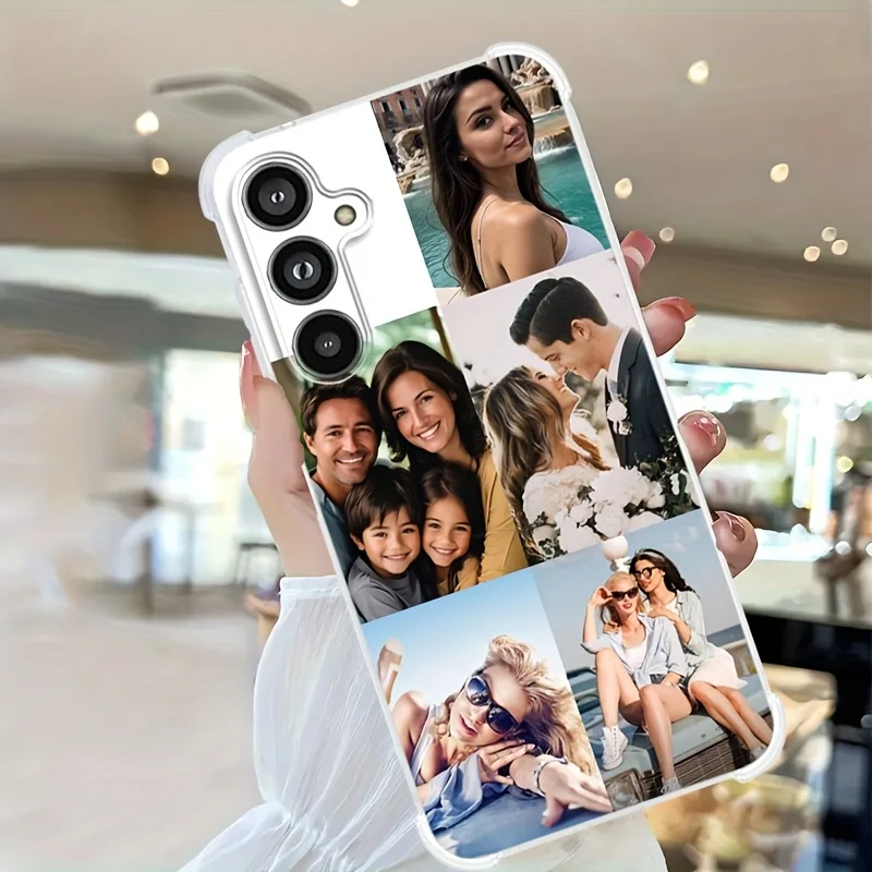 DIY Multi Photo Customized Phone Case For Samsung Galaxy A55 A54 A53 A52 Case A35 S25 S24 S23 S22 S21 S20 Ultra Plus FE Cover