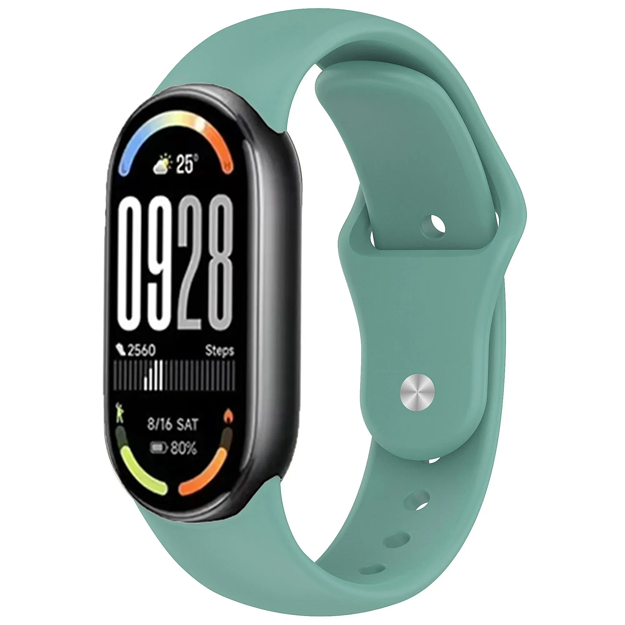 حزام سيليكون لـ Xiaomi Mi Band 10 9 8 سوار معصم مريح لساعة Xiaomi Mi Band 10 9 NFC الذكية حزام قابل للاستبدال