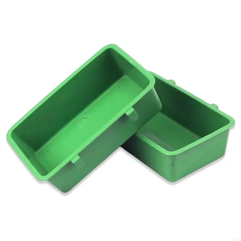 62KD Bird Feeder Cup for Cage Hanging Plastic Water Trays for Parakeet for Pigeon Poultry Feeding Bird Bath for Small Pa