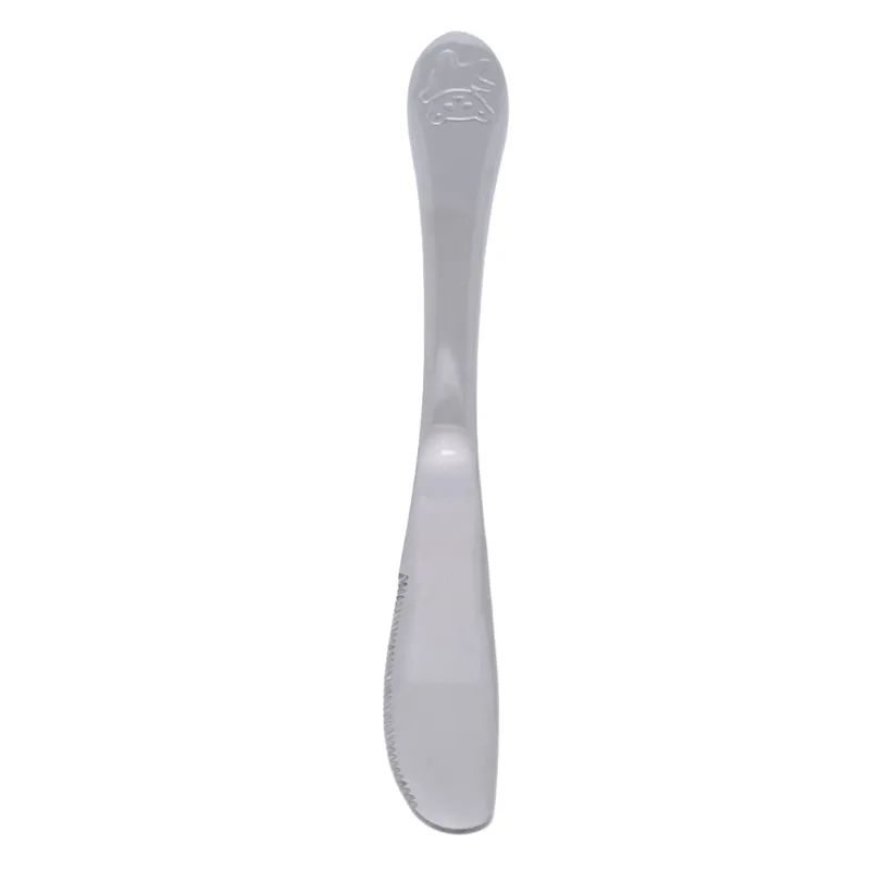 Baby Portable Dishes Stainless Steel Teaspoon Spoon Fork Knife Utensils Baby Kids Learning Eating Children Tableware