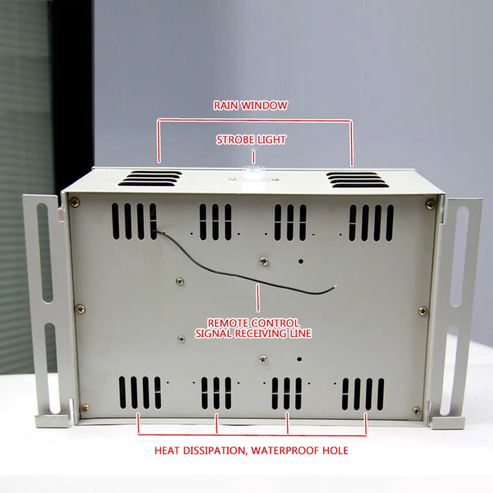 HX-600 220V enchufable repelente de aves huerto 6 en 1 repelente de aves inteligente dispositivo para asustar aves ultrasónico al aire libre