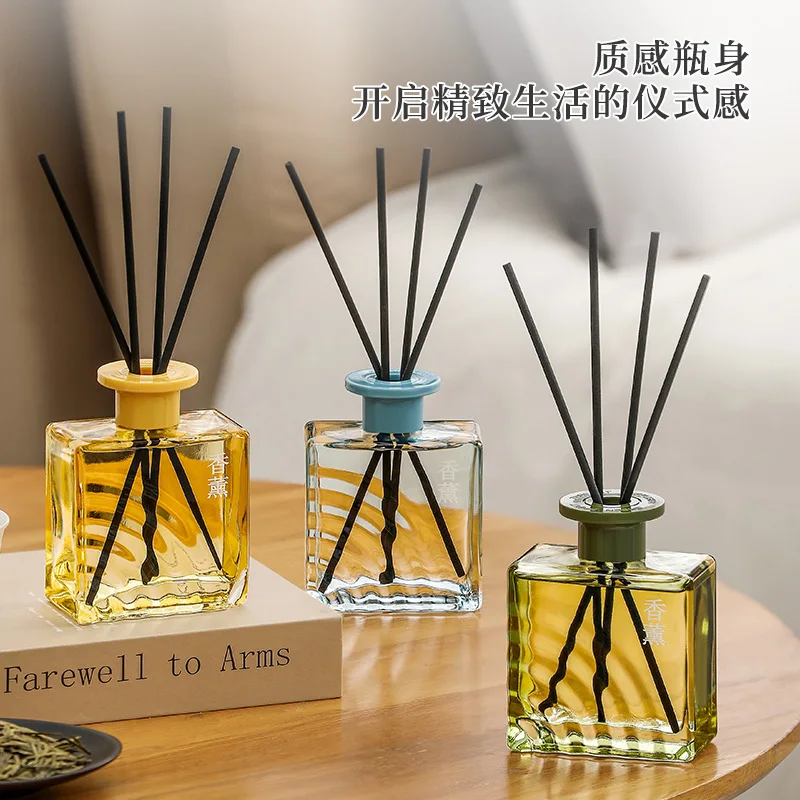 100ml Bedroom Natural Light Fragrance Office Study Fresh Air Reed DIffuser Decor,Hilton/English pears freesias Lasting Scent