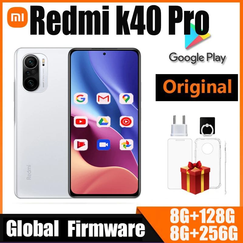 xiaomi smartphone redmi k40 pro versao global snapdragon 888 667 120hz e4 amoled 64mp 33w telefone usado rapido 01