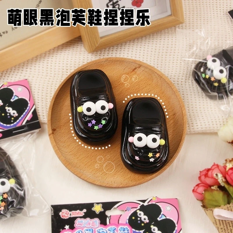 Jelly lama textura alívio do estresse brinquedos sensoriais sapatos mole para adultos crianças indoor ao ar livre conforto chinelos