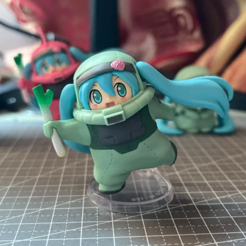 Bandai Twisting Eggs Hatsune Miku Co Branding Series Anniversary Commemoration Of Mobile Warrior Gu Numi Figur Modell Spielzeug Geschenk