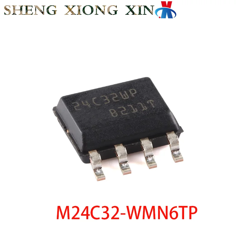 50pcs/lot 100% NEW M24C32-WMN6TP 8-SOIC Memory Chip 24C32WP M24C32 Integrated Circuit