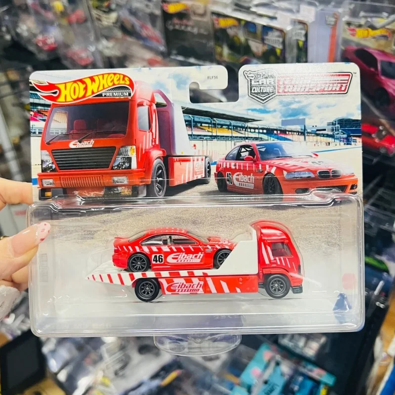

New Genuine Hot Wheels Limited Edition Transport Fleet Set Series High Quality Alloy Car Models Collectibles Toys Festvial Gifts
