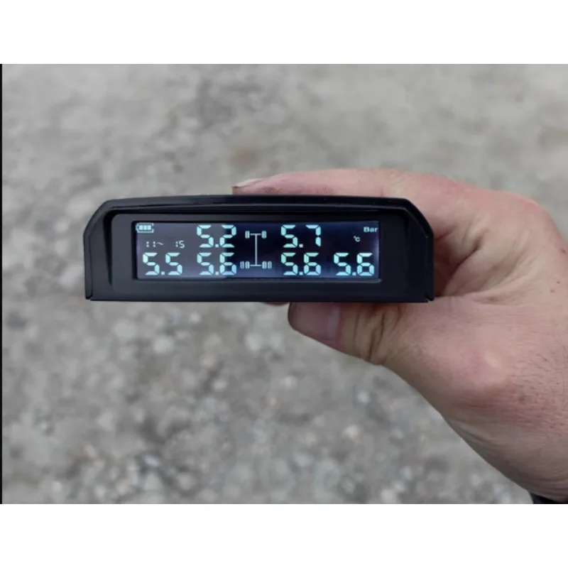 Tire Pressure Monitor, Large and Small Trucks, RVs, Buses, Sand and Gravel Trucks, 6 Wheels, 4 Wheels, Universal