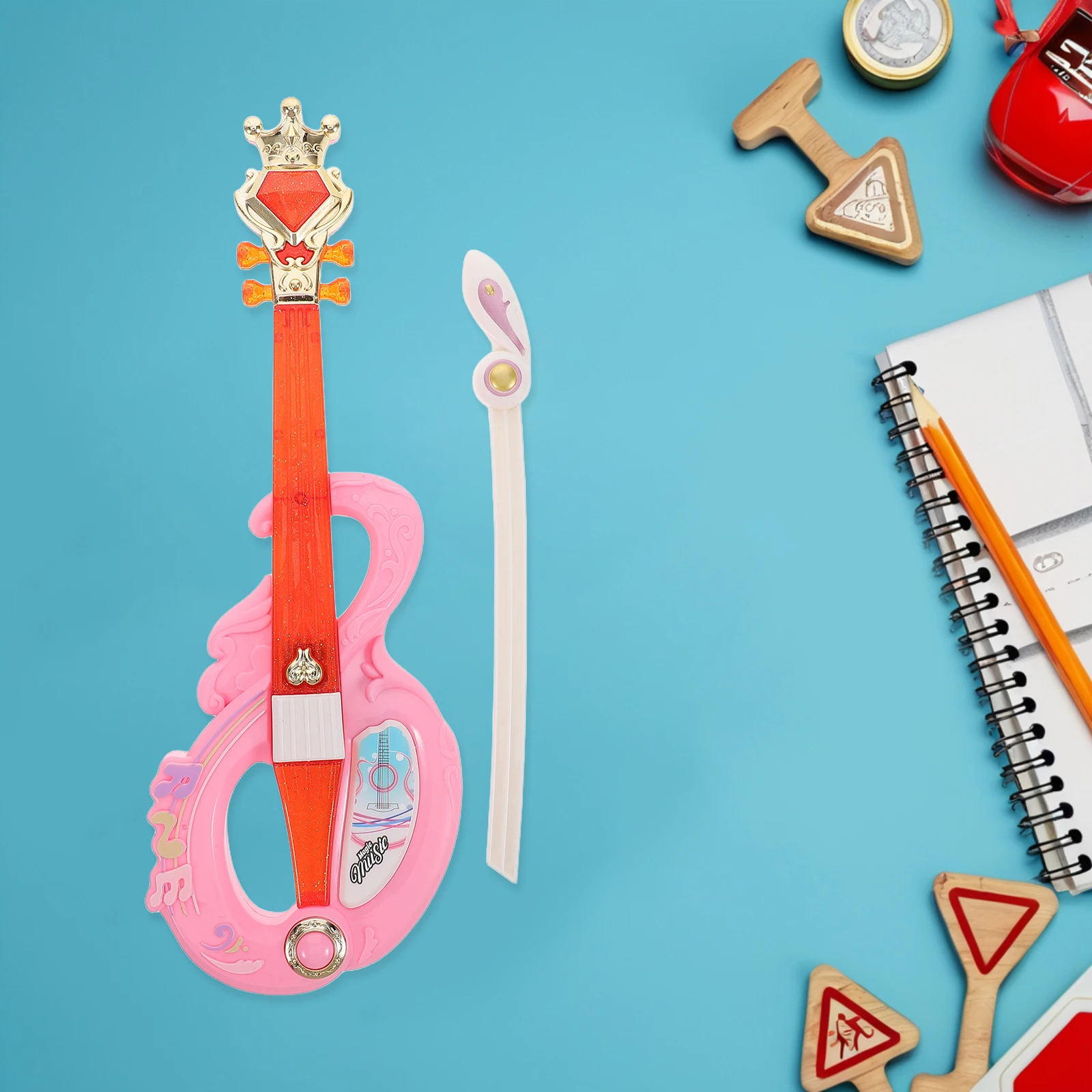 

Realistic Mini For Kids Early Music Education Beginner Instruments Small Playable Musical Toddler Instruments Training Baby