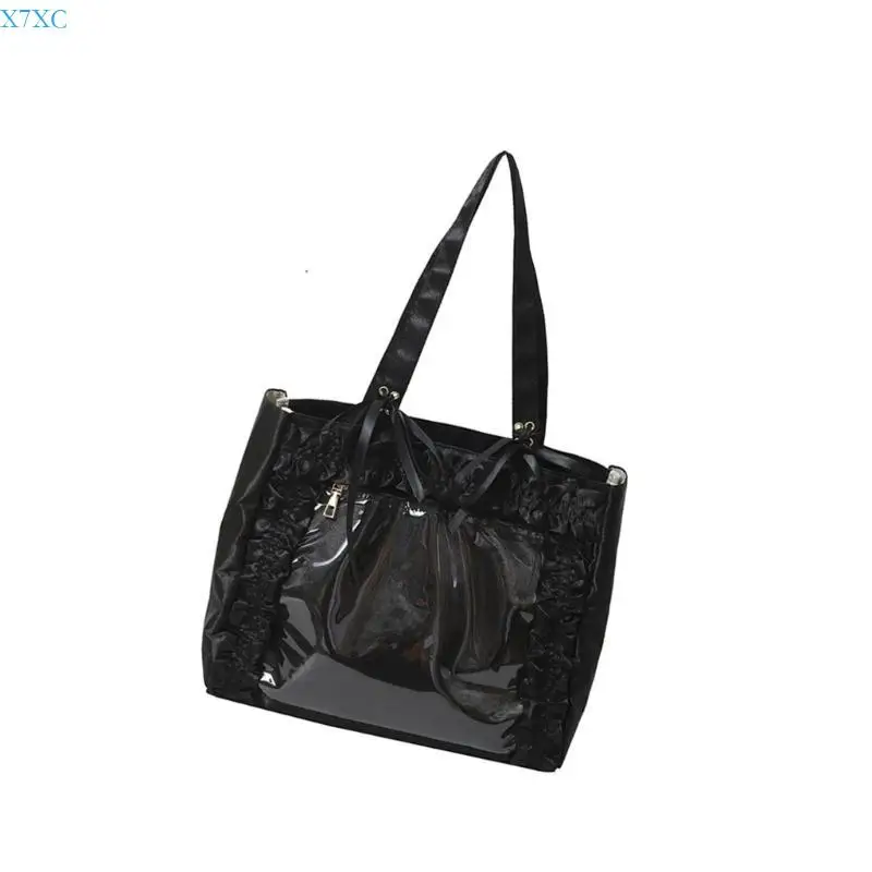 

X7XC Сумка большой емкости Harajuku Itabag сумка через плечо повседневные рюкзаки кошелек модная сумка-тоут для женщин