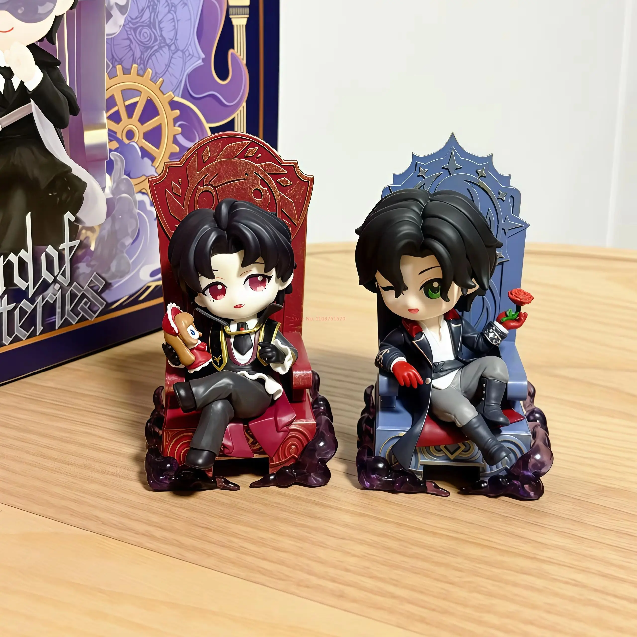 Funism Lord of Mysteries Anime-Figuren Blind Box – Sammlerspielzeug mit Charakteren Klein Moretti Audrey Hall Leonard Mitchell