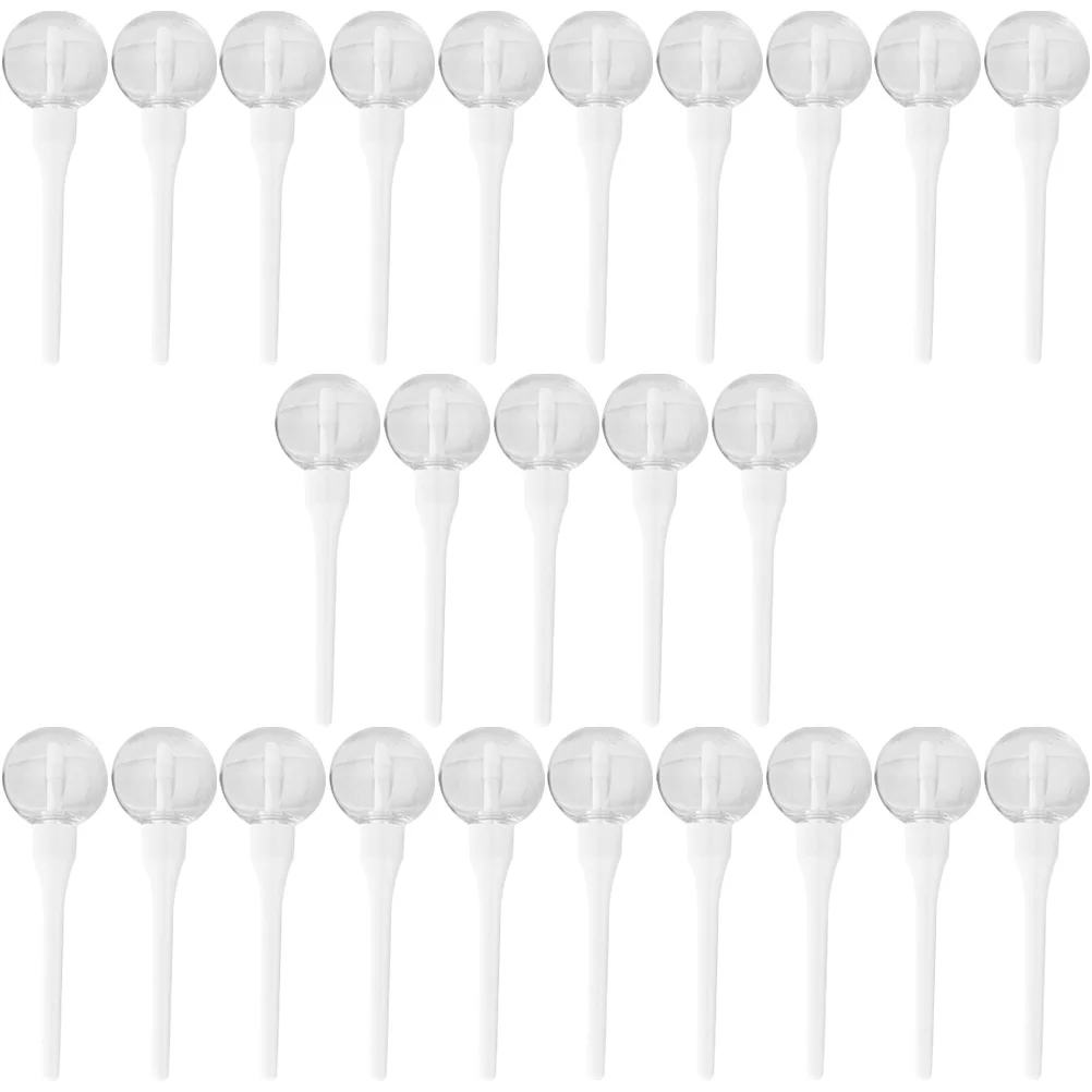 25pcs Empty BULK ลิปกลอส 6ml สีขาว DIY ลิปบาล์มลิปสติกคอนเทนเนอร์เติมขนาดเดินทาง BULK GLOSS