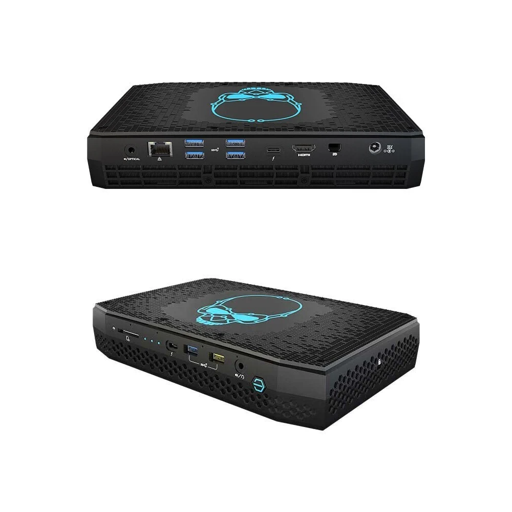 Do gier Mini komputer stancjonarny I7-1165G 7 NVIDIA GEFORCE RTX 2060 gra komputer stancjonarny Windows 10 Linux pulpit NUC11PHKI7C