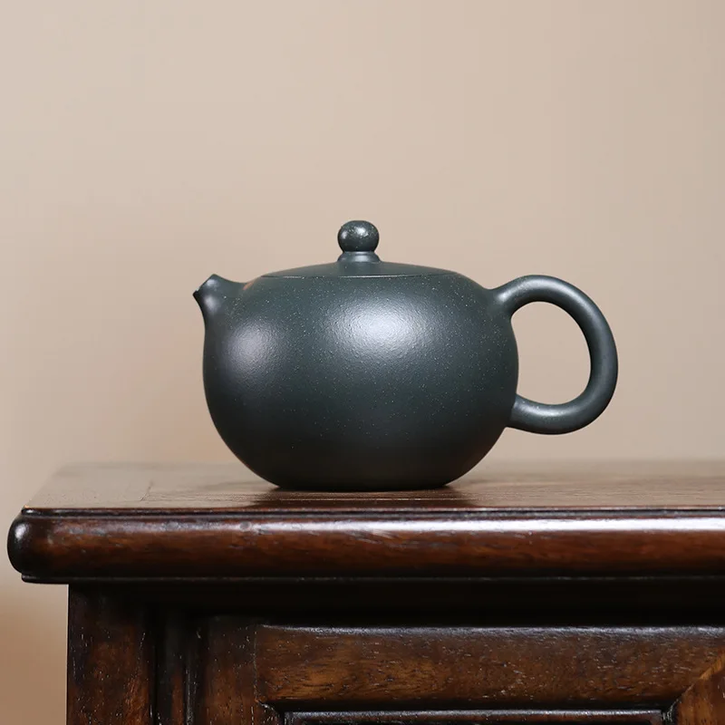 

Tradition Yixing Purple Clay Teapot Handmade Tea Pot Beauty Tea Infuser Household Xishi Kettle Chinese Zisha Teaware 160ml