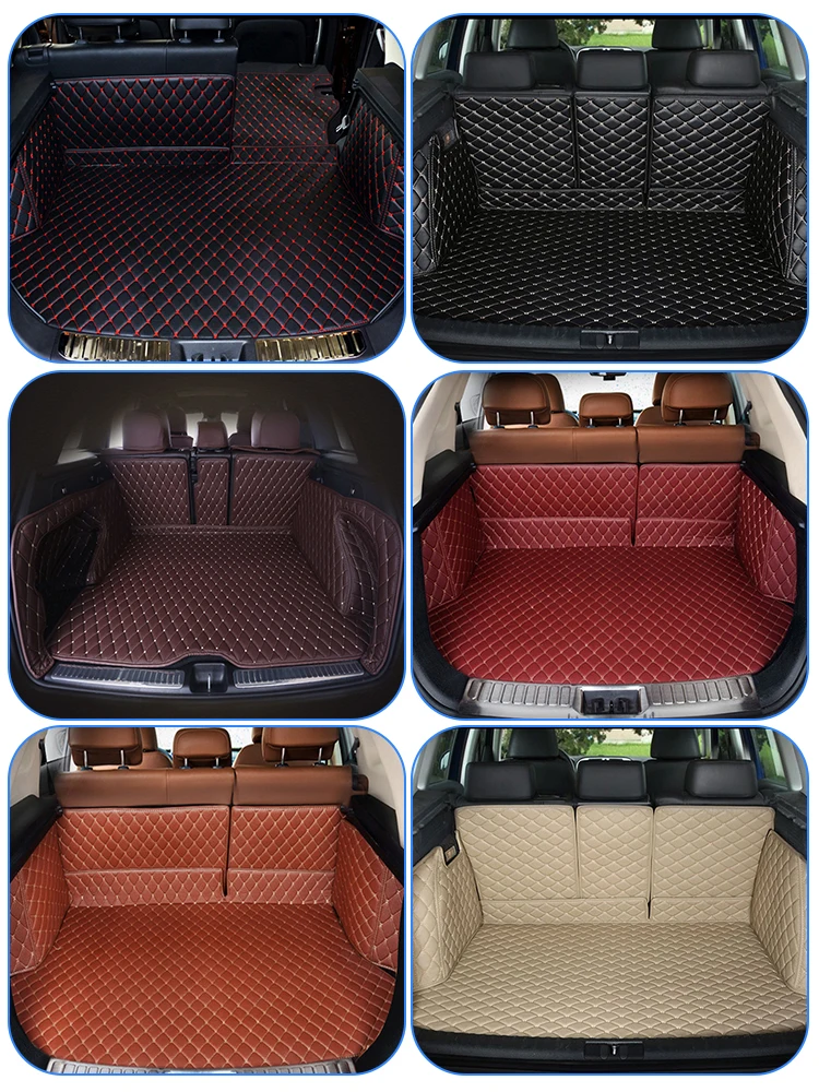 For Changan cs95 2017-2023 Car Styling Trunk Protection PU Leather Mat Catpet Interior Modification Cover Part Accessories