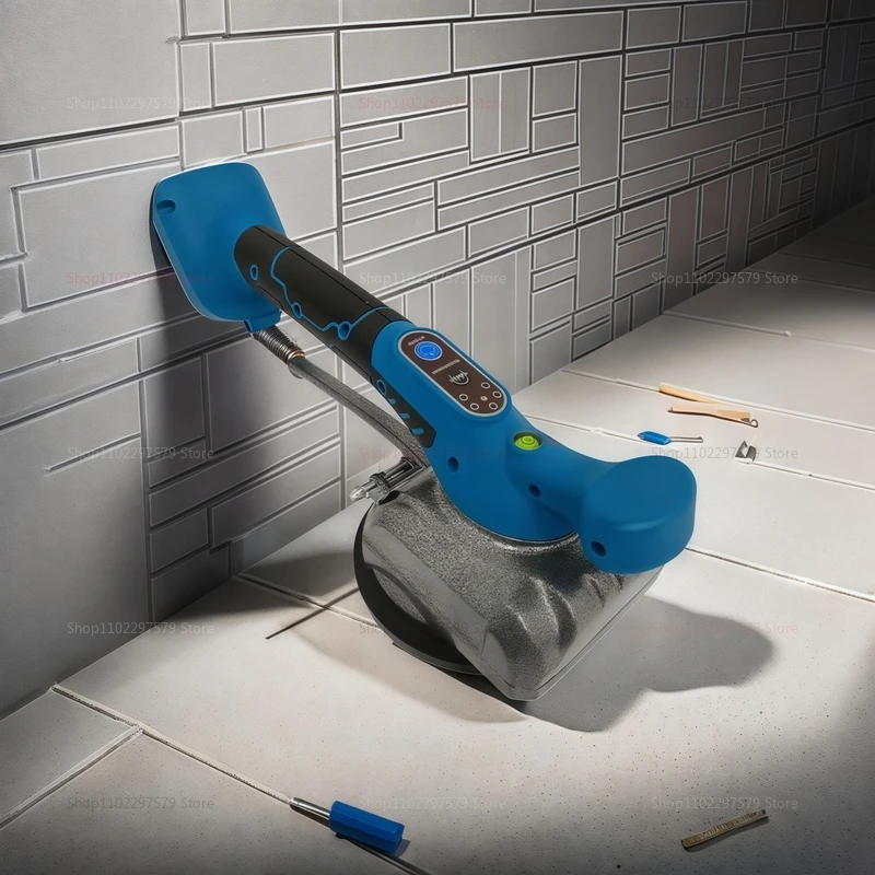 

Cordless Automatic Tile Tiler Vibrating Floor Leveling Tool for DIY Tile Installation for Makita 18V Battery Perfect for Home