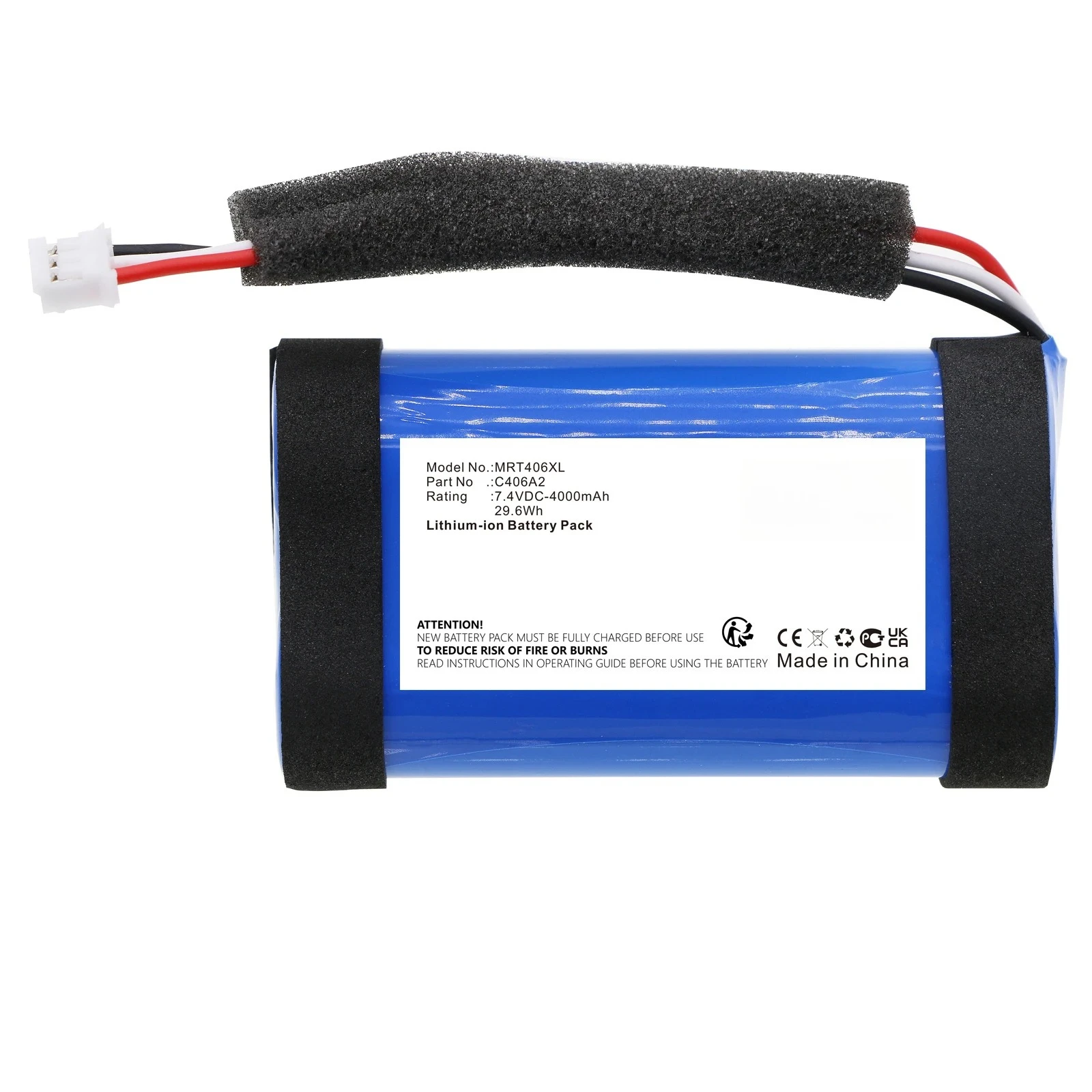 4000mAh C460A2-2 Battery For Marshall STANMORE II Marshall Emberton Wireless Bluetooth Speaker 1001908 1005696 7.2V