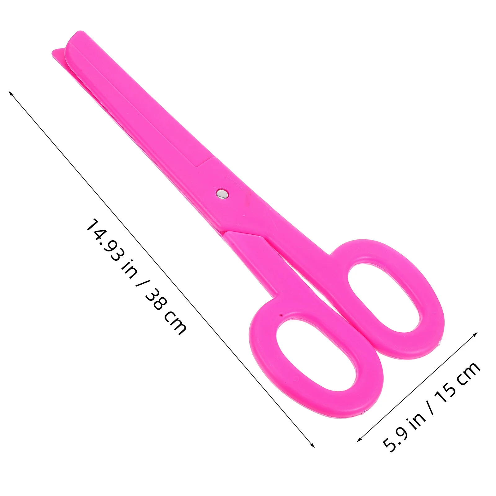 Grands ciseaux de Clown, accessoires géants, outil artisanal polyvalent pour spectacles sur scène, Halloween, carnaval, événements de Cosplay