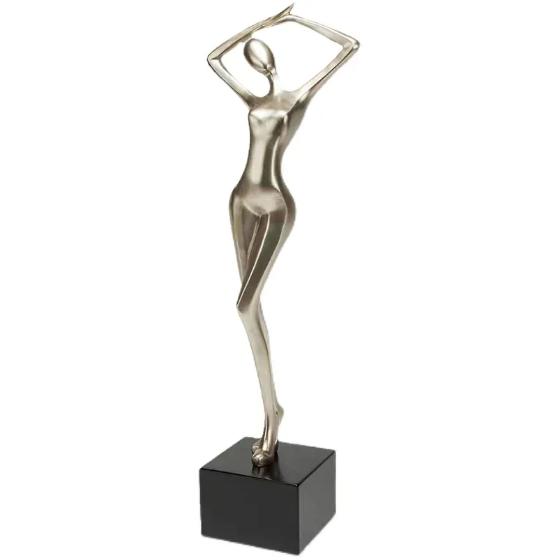 

TV Cabinet Light Luxury Sculpture Art Abstract Decoration Modern Home Wine Cabinet Decoration Hallway Housewarming