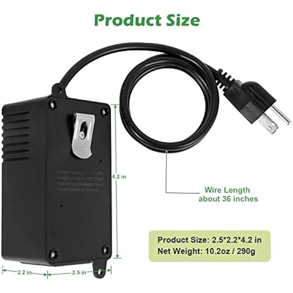 Spina americana, regolatore di velocità del motore ca, 15A Max, regolatore di velocità variabile della ventola elettrica ca regolatore di tensione elettronico