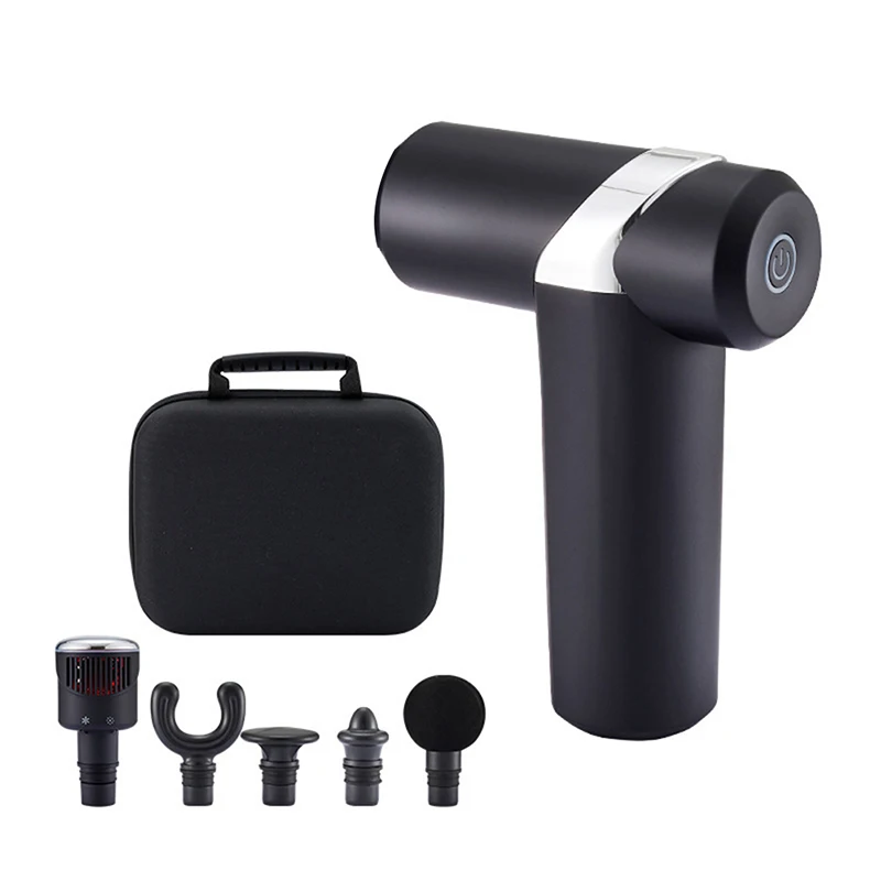 جهاز تدليك العضلات المحمول من BAADE مع حقيبة حمل، جهاز تدليك الجسم بالضغط الساخن والبارد، جهاز تحفيز استرخاء العضلات العميق