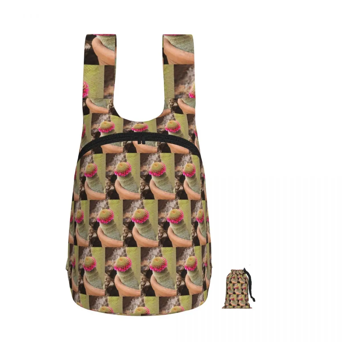 Mammalaria In Bloom! Backpack Student Storage BookBag Kids School Bag Computer Shoulder Bags for Boys Girls