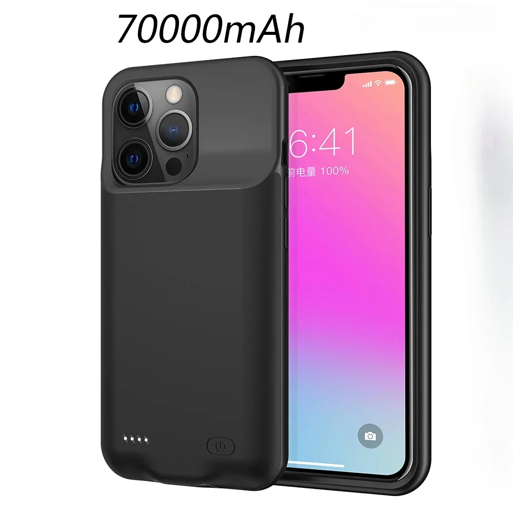 

Smart Battery Charger Case For iPhone 16 Pro Max 16 Plus Portable power bank Charging Cover For iPhone 16 Pro Spare battery