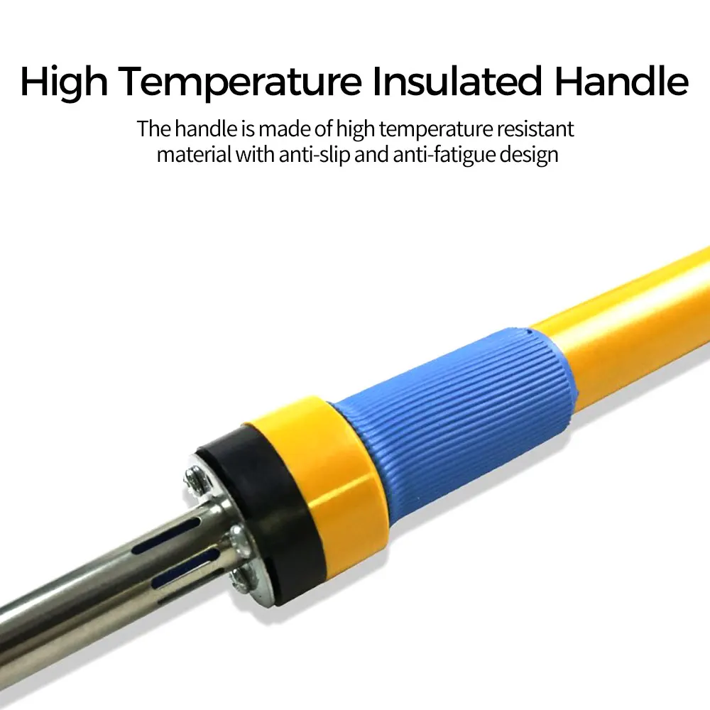 80W Leather Ironing Tool Crack Repair Smoothing Tool Repair Plastic Soldering Iron Car Bumper Welding Machine Plastic Welding