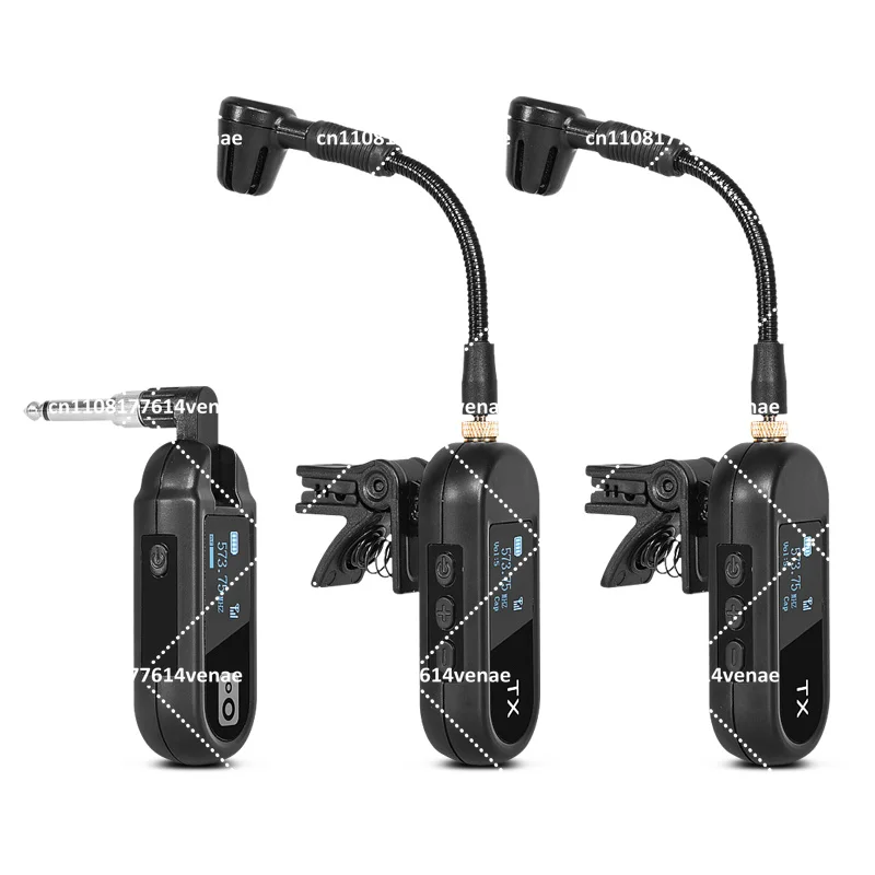 Saxophone Wireless Microphone Outdoor Performance Portable Pickup Recording Professional
