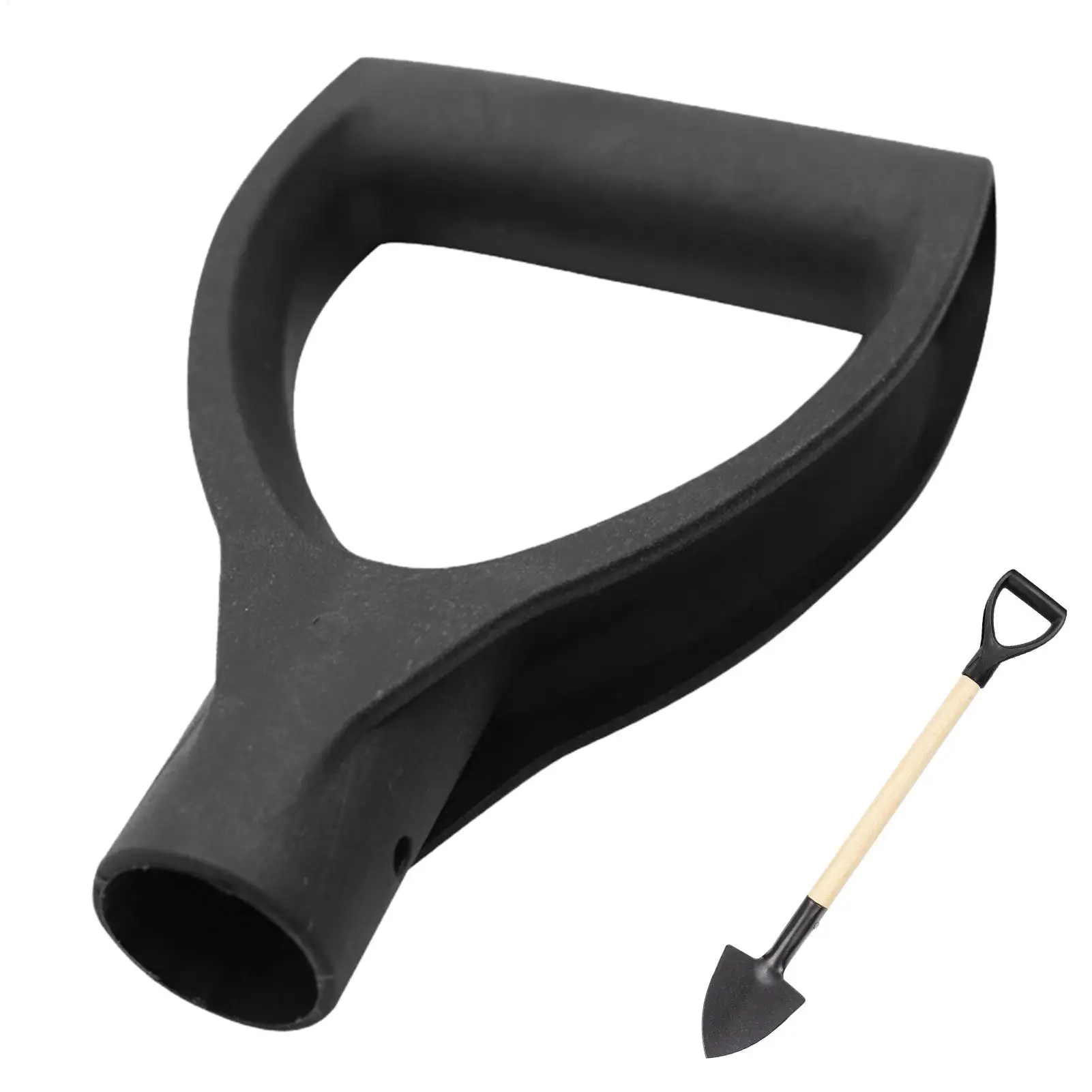 1Pcs Shovel Handle D Shaped Labor-Saving Grip Plastic Shovel Handle Replacement For Garden Shovel Grip Digging Rake Tool