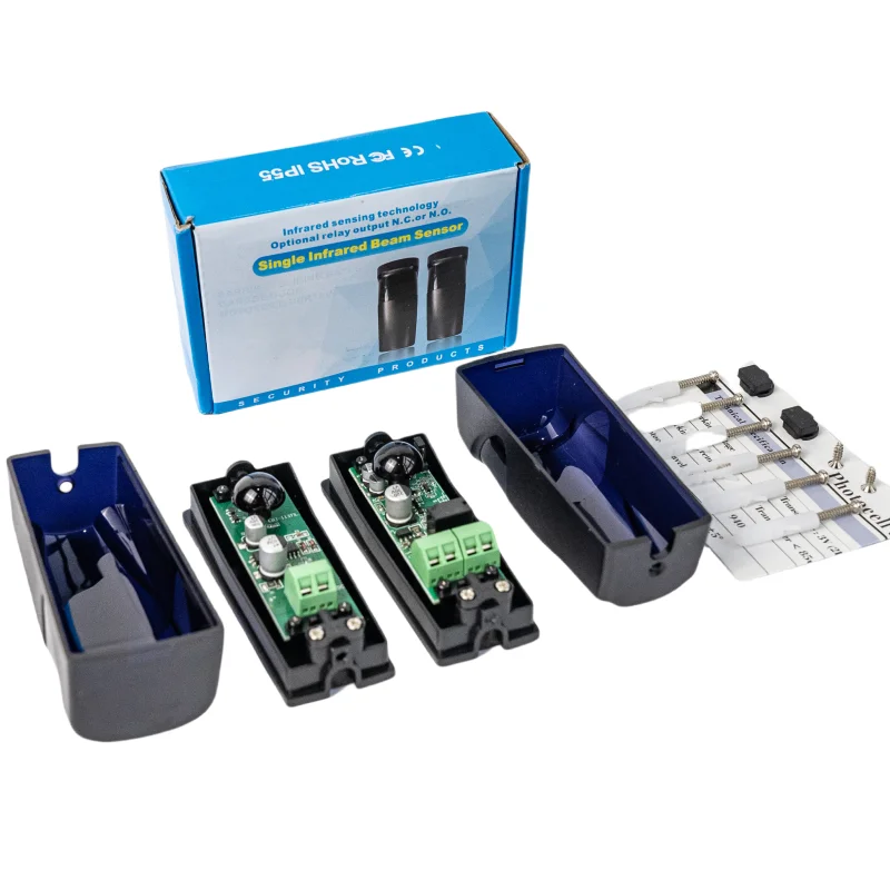 Garagentor-Sicherheits-Infrarotstrahlsensor, IP55 Wetterfeste Fotozelle für Rolltore und Schiebetore – Detail 2